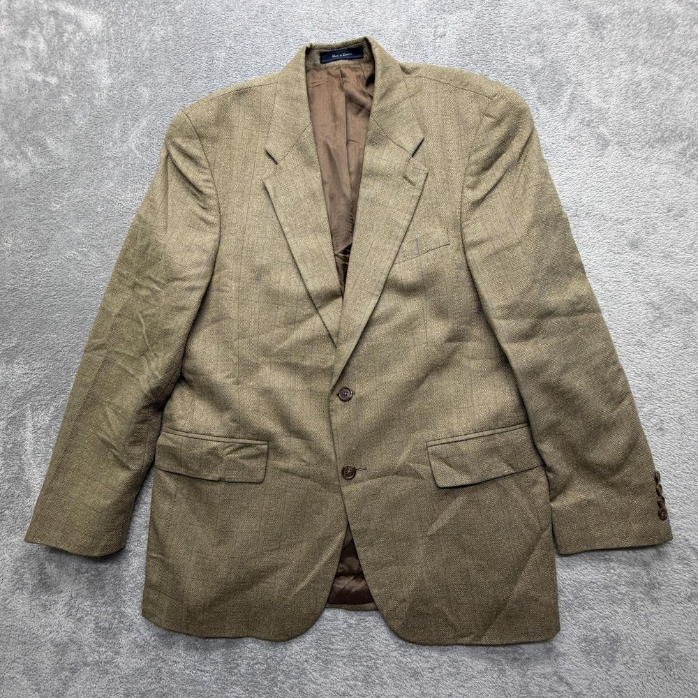 Chaps Ralph Lauren Sport Coat Mens Brown Blazer